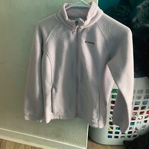 Kids L 14/16 or Woman’s XS Cotton purple Columbia  sweater